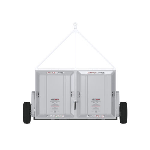 Spazzatrice per pista d'aeroporto - TracSweep® FBR-8 - FOD - su autotelaio / senza motore / compatta