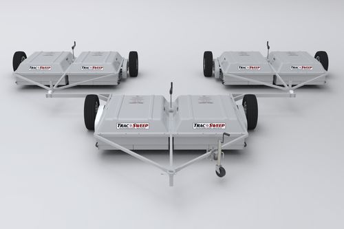 Spazzatrice per pista d'aeroporto - TracSweep® FBR-22 - FOD - su autotelaio / senza motore / compatta