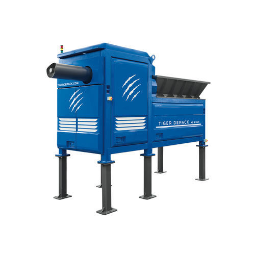 Trituratore monoalbero - HS 5 - Tiger depack - per rifiuti / in plastica