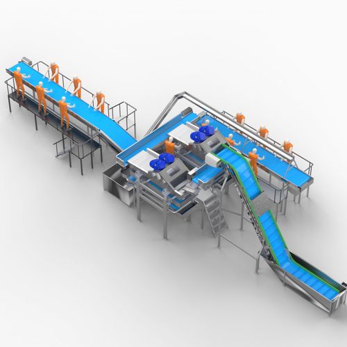 Decorticatrice in acciaio inossidabile - HIDRONER AQUACULTUR EQUIPMENTS