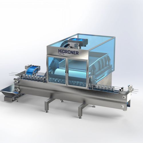 Riempitrice automatica - HIDRONER AQUACULTUR EQUIPMENTS - per lattine / per pesce / per l'industria agroalimentare
