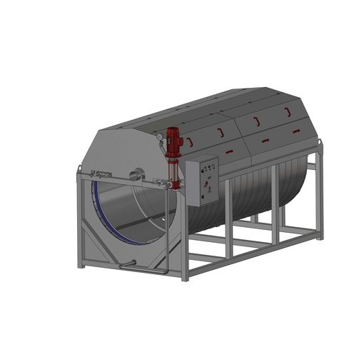 Filtro a tamburo - HIDRONER AQUACULTUR EQUIPMENTS - ad acqua / a pressione / di processo