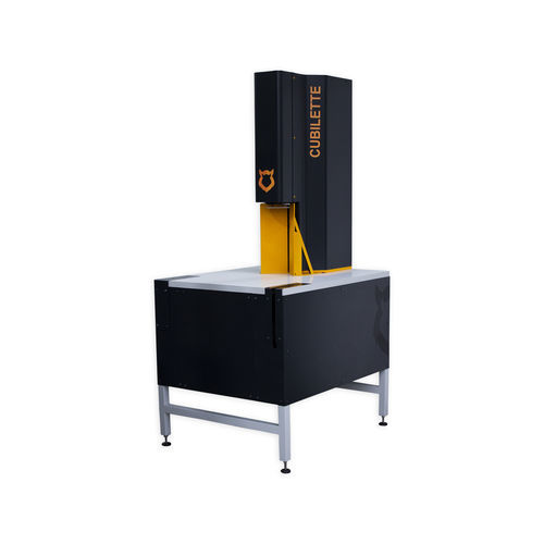 Macchina per imballaggio per la riduzione dell'altezza della scatola - Cubilette type C4-PF - Durrenberg - semiautomatica / in continuo / per riduzione dell'altezza di scatole americane