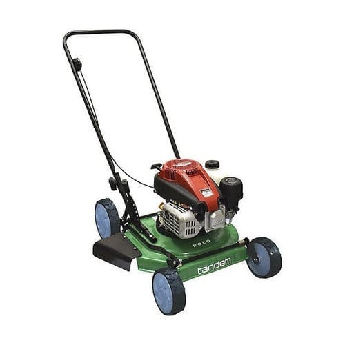 Tosaerba a benzina - Polo XT150 - Tandem Lawn Industries - a guida a bordo
