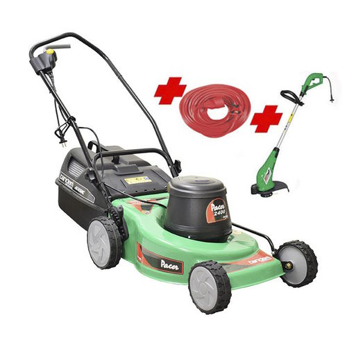 Tosaerba elettrico - PACER - Tandem Lawn Industries - a guida a bordo