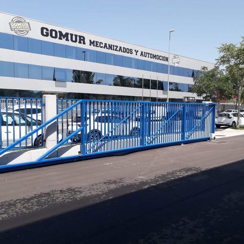 Porta scorrevole - PUERTAS SECADES - in acciaio galvanizzato / per interno / industriale