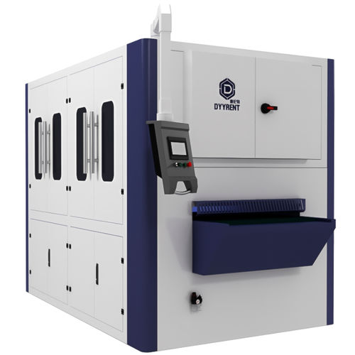 Macchina lucidatrice a rulli con spazzole - DRL-800 - Dyyrent Machine - per metalli / in rame / per pezzi piatti