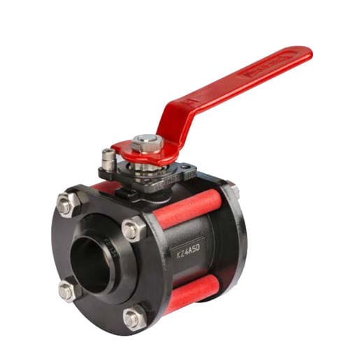 Valvola a sfera - Meca-Inox - a leva / a comando pneumatico / con attuatore elettrico