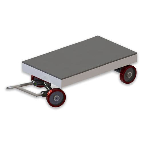 Carrello da trasporto - Fastrotator - in acciaio / a piattaforma / porta-fusto