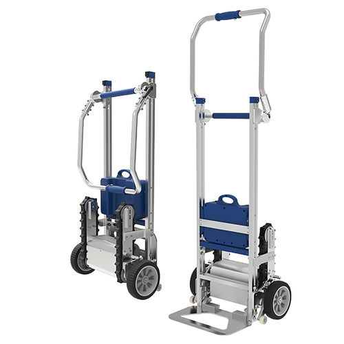 Carrello a mano a serramanico - CT105 - Xsto - regolabile / per fusti / per scala