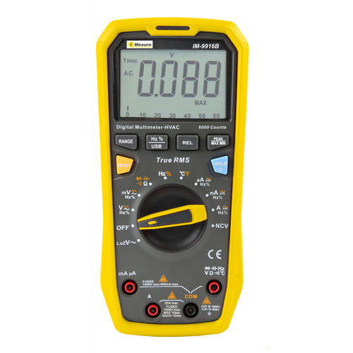 Multimetro digitale - IMّ9916B - DISTRIMESURE - iMesure - portatile / 1000 V / 20 A