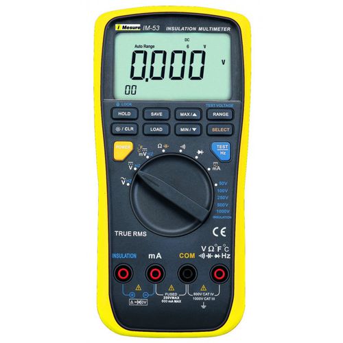 Multimetro digitale - IM53 - DISTRIMESURE - iMesure - portatile / 1000 V / cat III