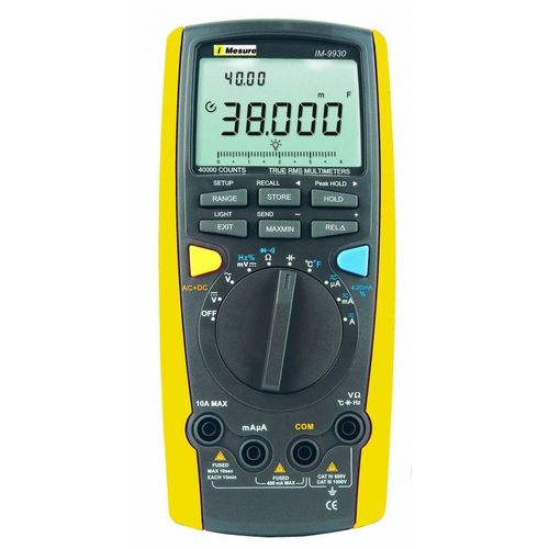 Multimetro digitale - IM-9930 - DISTRIMESURE - iMesure - portatile / 1000 V / 10 A
