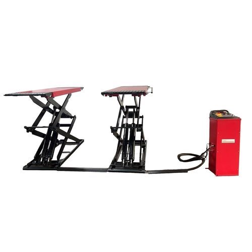 Piattaforma elevatrice a forbice stazionaria - HYCLCB3000  - Oreiko - elettrica / doppio pantografo