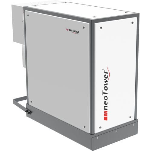Impianto di produzione combinata di calore ed elettricità con motore a gas - neoTower® 8.0 - RMB/ENERGIE GmbH - biometano / a bioGPL / a gas di petrolio liquefatto