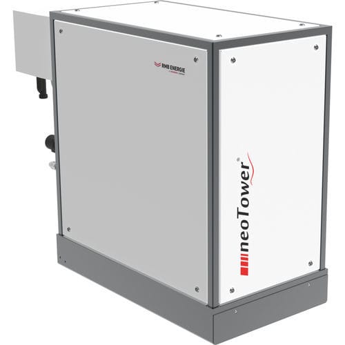 Impianto di produzione combinata di calore ed elettricità con motore a gas - neoTower® 25.0 - RMB/ENERGIE GmbH - biometano / a bioGPL / a gas di petrolio liquefatto