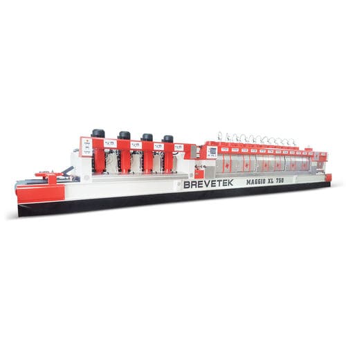 Macchina lucidatrice per metalli - BREVETEK MAKİNE - industriale / con taratura / a nastro
