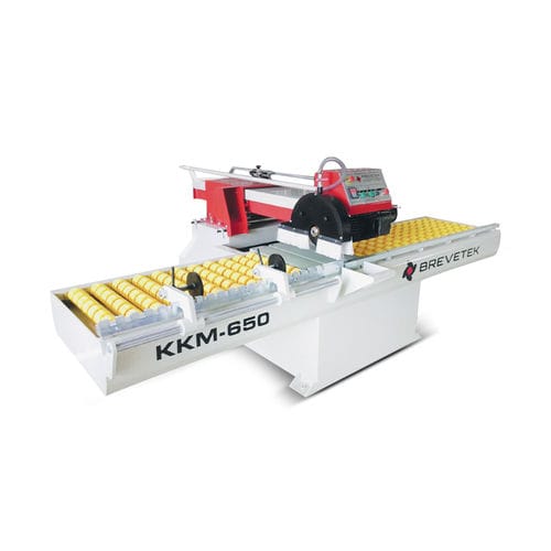 Macchina da taglio a lama rotativa - BREVETEK MAKİNE - per marmo / monotesta