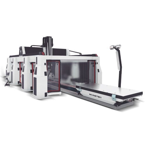 Fresatrice CNC 6 assi - BREVETEK MAKİNE - verticale / per pietra / a ponte