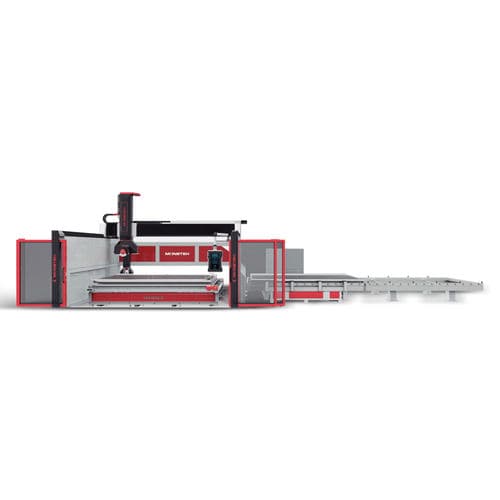 Macchina da taglio a getto d'acqua - BREVETEK MAKİNE - CNC / da banco / a ponte