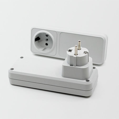 Scatola a parete - EVOPLUG - Supertronic - rettangolare / in plastica / per apparecchi di misura