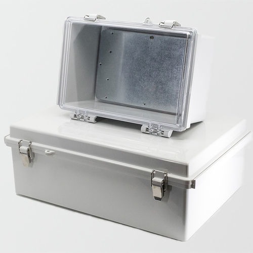 Scatola con sportello battente - HINGEDBOX - Supertronic - a parete / rettangolare / quadrata