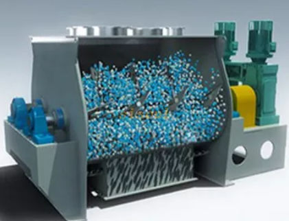 Miscelatore a palette - Zhongqinglin Heavy Industry Machinery Co., Ltd - orizzontale / batch / per polvere