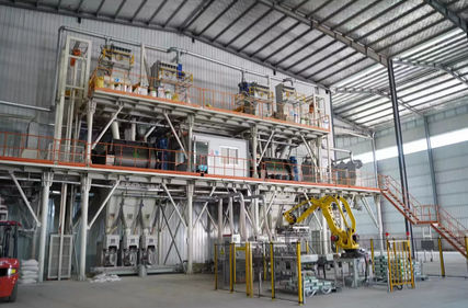Pallettizzatore robotizzato - Zhongqinglin Heavy Industry Machinery Co., Ltd - per sacchi / per malta / automatico