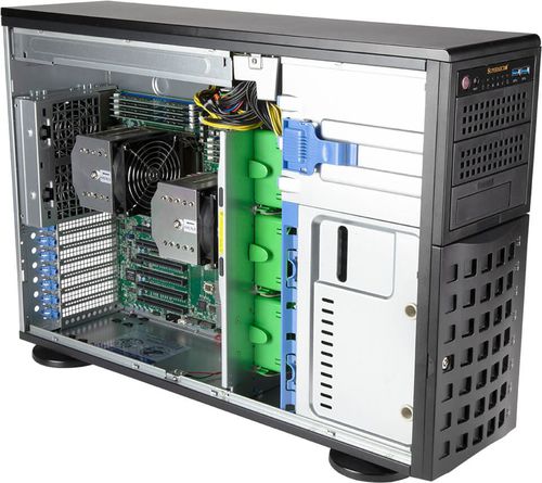 Workstation server - SYS-740A-T - SUPERMICRO - GPU / tower / per rack