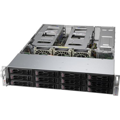 Case per PC per rack - LA26AC12-R1K23AW - SUPERMICRO - 2U / per backplane / ad alte prestazioni