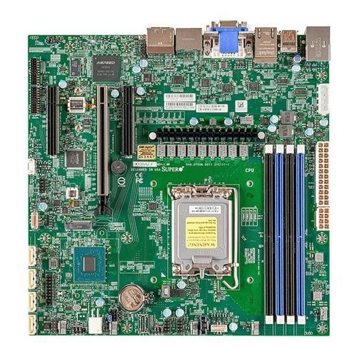 Scheda madre micro-ATX - X13SAZ-F - SUPERMICRO - Intel® Celeron® / Intel® Core i3 / Intel® Core i5
