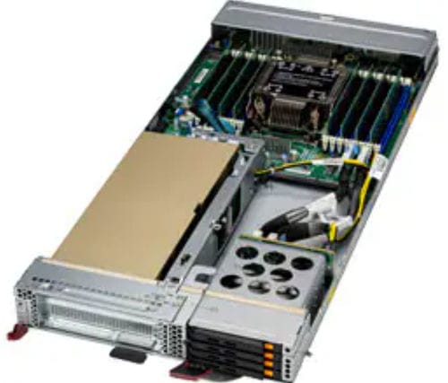 Server di stoccaggio - SBI-612B-1NE34 - SUPERMICRO - RAID / di rete / GPU
