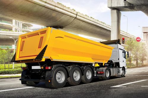 Rimorchio per contenitore - RN Auto Industry - da cantiere / a 3 assi / idraulico