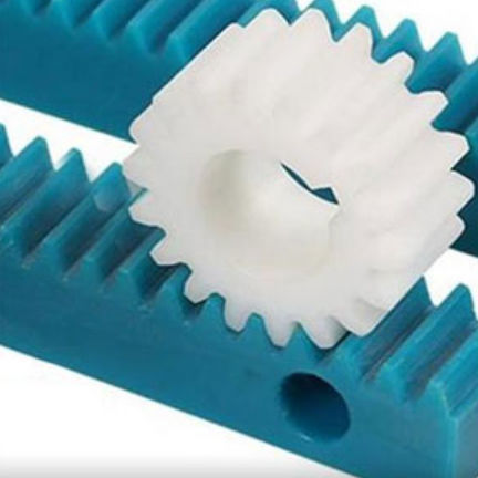 Cremagliera a dentatura diritta - The Gear Edges - in plastica / in alluminio / in acciaio
