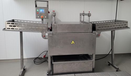 Friggitrice industriale automatica - jose miguel sardinero blanco ( jsbmachinery) - in continuo / per verdure / per carne