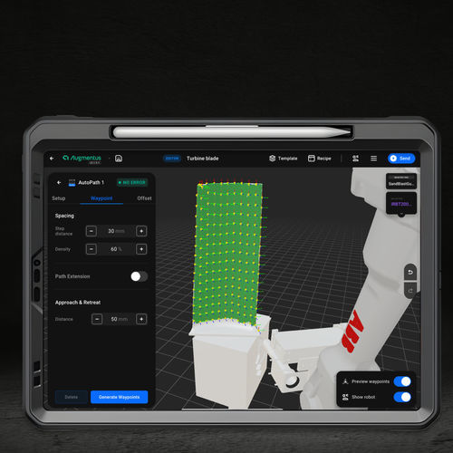 Software di programmazione di robot - Augmentus - di simulazione / di regolazione / di processo