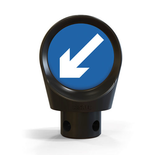 Cartello di segnalazione alta visibilità - A-SAFE Inc - di divieto / di obbligo / di igiene sicurezza e protezione ambientale