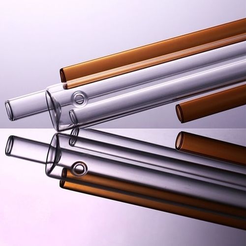 Tubo rigido in vetro borosilicato - Canzhou Four-star Glass Co., Ltd. - per prodotti chimici / in vetro ambrato / vetro bianco