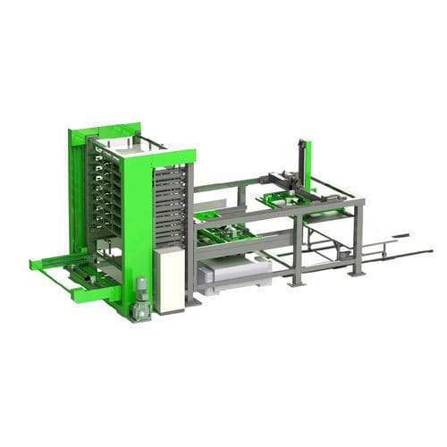 Magazzino automatico verticale - HYSTORE - Bescutter LLC - per lamiera / modulare
