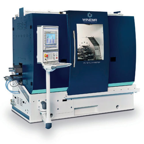Centro di lavorazione per pezzi piccoli - RV10 FLEXMASTER - Winema Transfer Machines GmbH + Co Kg - 3 assi / verticale / con tavola rotante intermittente