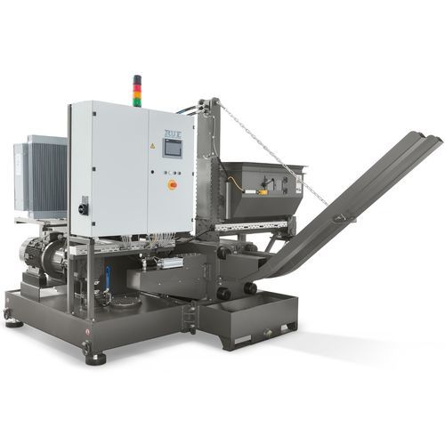 Bricchettatrice di trucioli metallici - RUF Briquetting Systems - per biomassa / per bricchetti rettangolari / automatica