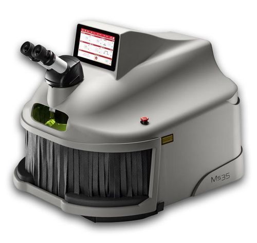 Macchina saldatrice laser Nd:YAG - MS 3.5 series - Elettrolaser S.r.l. - manuale / benchtop / per oro