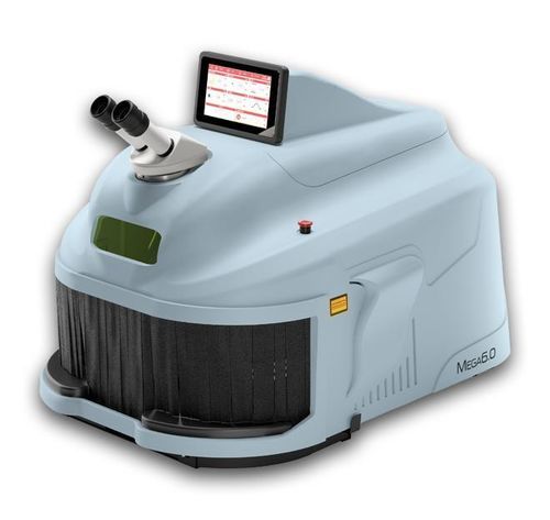 Macchina saldatrice laser Nd:YAG - MEGA 6.0 - Elettrolaser S.r.l. - automatica / benchtop / per oro