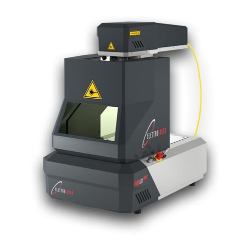 Macchina di marcatura laser pulsato a fibra - Fiberlux NANO series - Elettrolaser S.r.l. - laser MOPA / compatta / benchtop