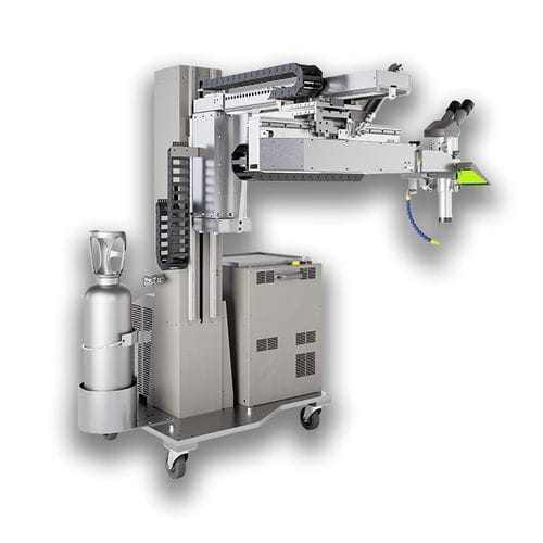 Macchina saldatrice laser Nd:YAG - DL 200 - Elettrolaser S.r.l. - ad impulsi elettrici / manuale / indipendente