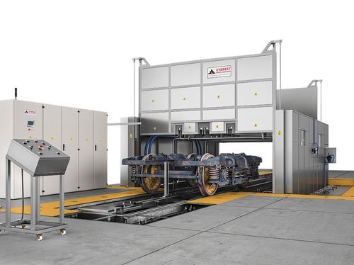 Idropulitrice ad acqua calda - BogieClean - Everest Elektro Mekanik Makina Sanayi ve Tic. A.S - fissa / industriale / a basso consumo d'acqua
