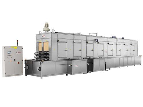 Tunnel di lavaggio con essiccamento - TunClean-KLT - Everest Elektro Mekanik Makina Sanayi ve Tic. A.S - per armadietti in plastica / a spruzzo / automatico