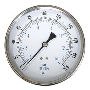 Manometro analogico - 4010200 - Fluid-Aire Dynamics - per gas compresso