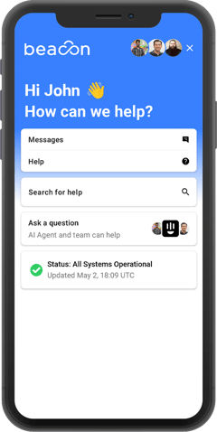 Applicazione mobile per robot di saldatura - Beacon  - Hirebotics LLC - di supervisione / per reportistica / di interfaccia