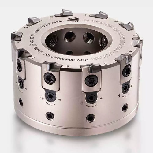Fresa a codolo - MAS series - CHAIN HEADWAY - a inserti / in carburo de tungsteno / per acciaio inossidabile